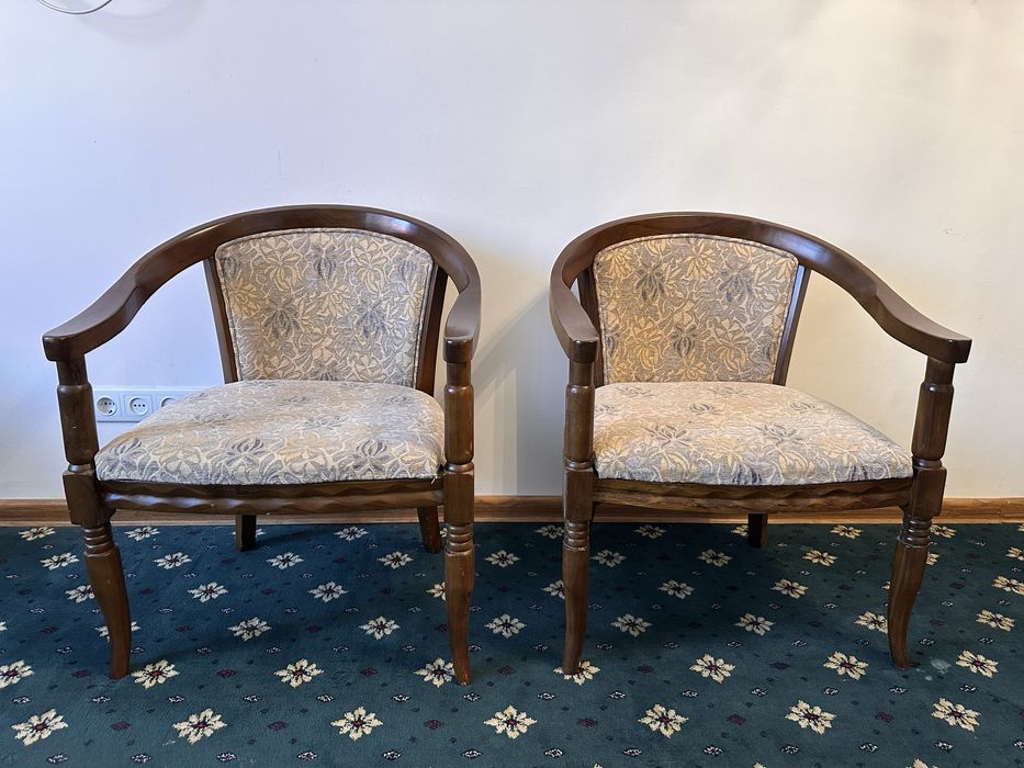 Кресла, стулья, столик, ретро, классика