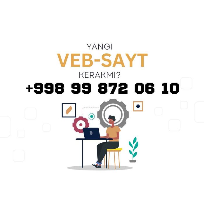 Yangi veb-sayt yaratish | Создание веб-сайтов под ключ!