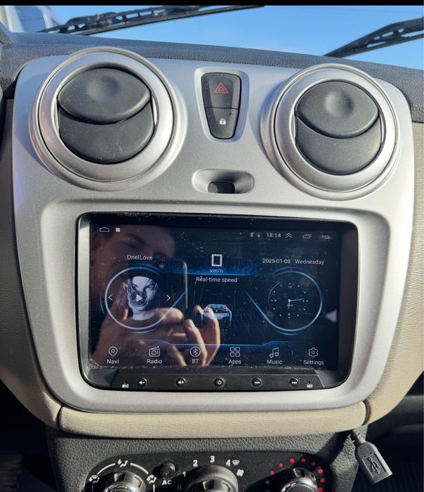 Vand rama+navigatie+aeratoare Dacia Dokker/Lodgy 2013/2020