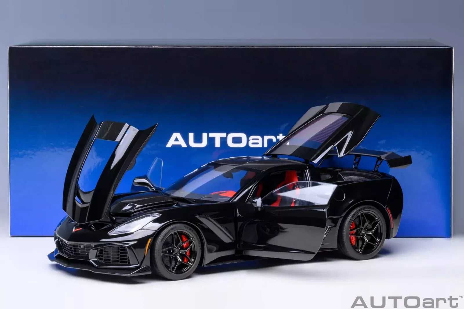 Chevrolet Corvette C7 ZR1, gloss black, AUTOart, M 1:18, 2019