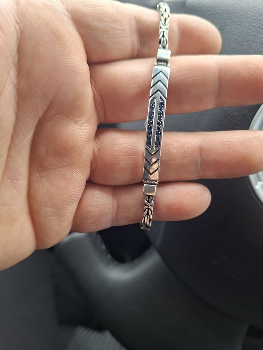 Bratara barbateasca Argint 925