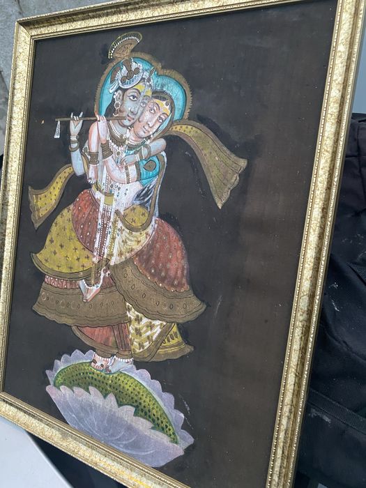 Vand tablou midel vintage cupru