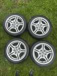 Jante BMW style 68, 17” Originale Pachet M – 5x120 cu Anvelope