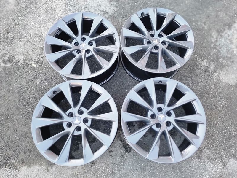 21цола 5x120 Tesla S,Тесла S 4бр Оригинални