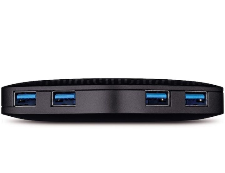 HUB USB TP-LINK UH400, 4 porturi USB 3.0, negru