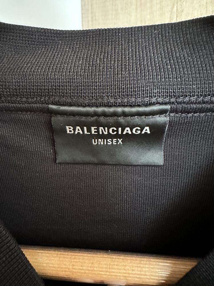BALENCIAGA - Оригинална мъжка тениска