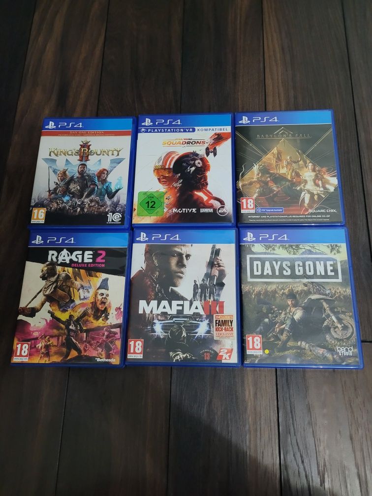 Vând jocuri playstation4/Ps4