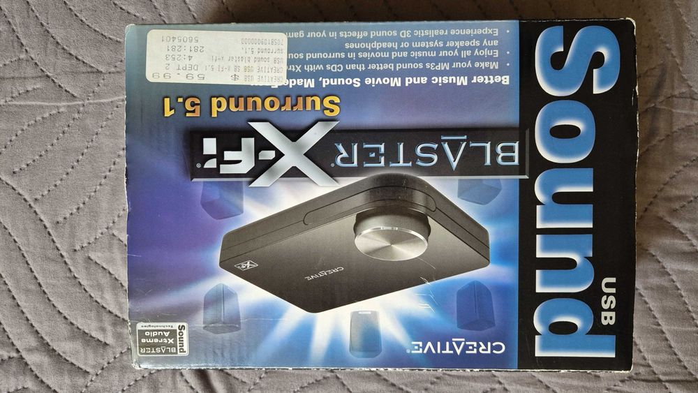 Placa de sunet Creative 5.1