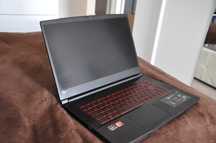 Laptop GAMING Msi Bravo 15,144Hz ,RYZEN 5, RX 5500M, 16GB ram, 512 GB