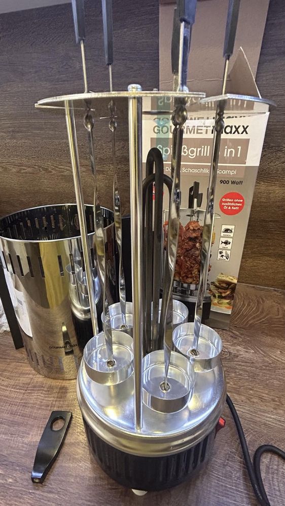 Gourmetmaxx уред за шишчета 3в1 - 55лв.