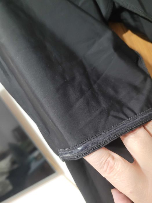 Pantaloni negri cu sort modelator integrat, noi marimea 46EU