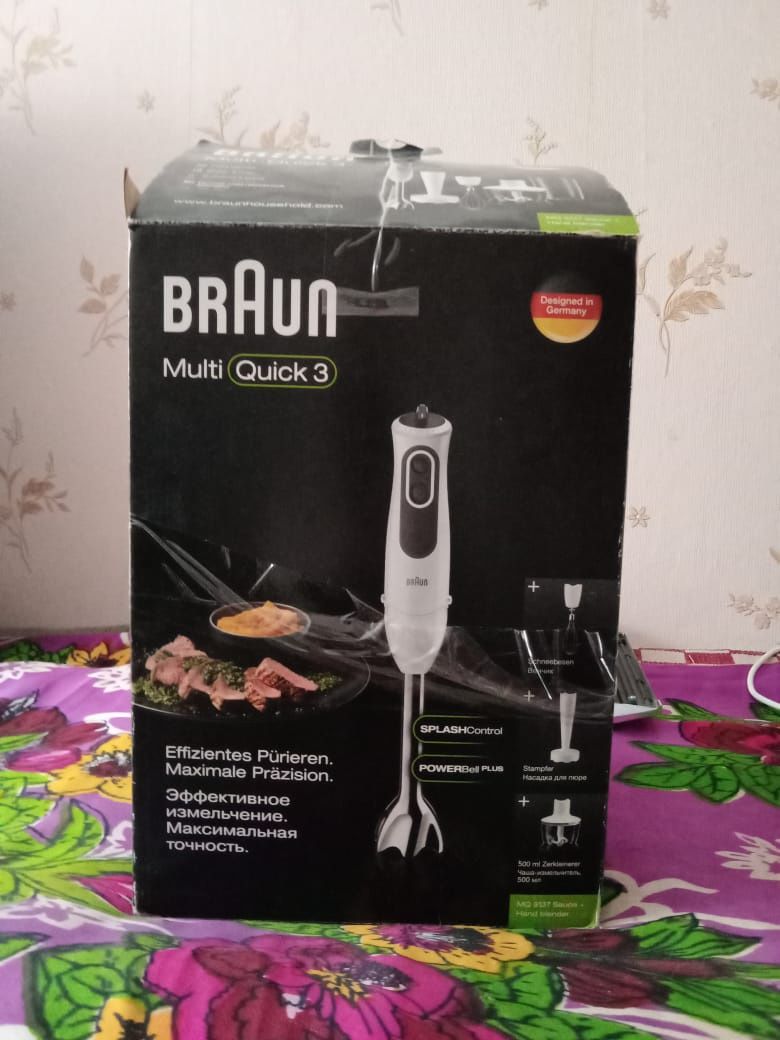 Блэндер BRAUN новый