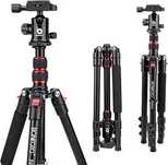 BONFOTO B690A-Trepied camere foto din aluminiu/fibră carbon,sigilat