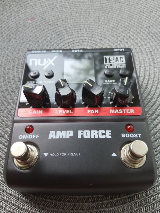 Amp force NUX (амп симулатор)