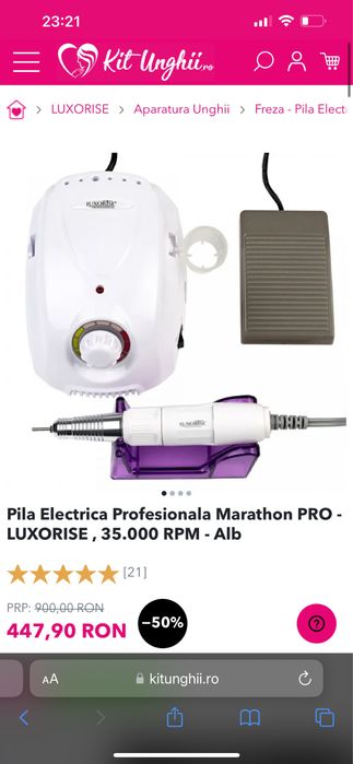 Pila electrica unghii