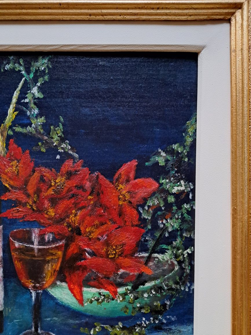 Pictură"Natură statică cu ikebana", İulia Hălăucescu .