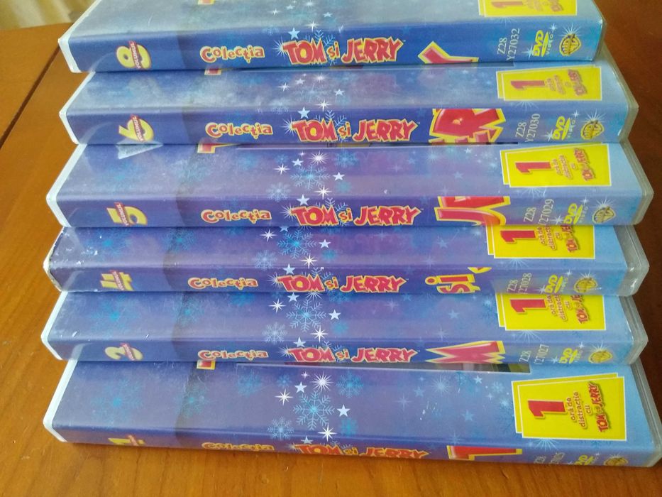 DVD uri desene animate. Tom & Jerry 8 bucati