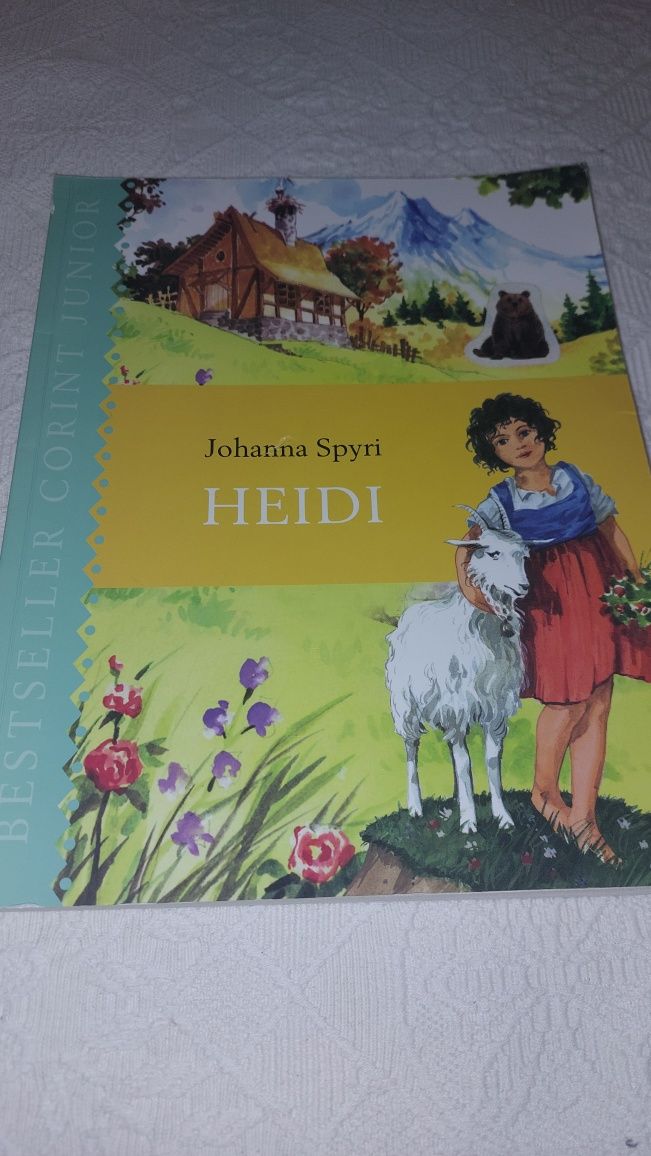 Carte Heidi fetita muntilor