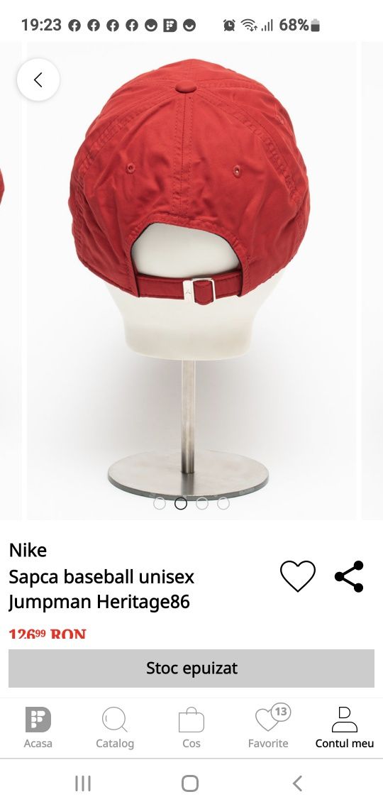 Șapcă baseball Nike unisex