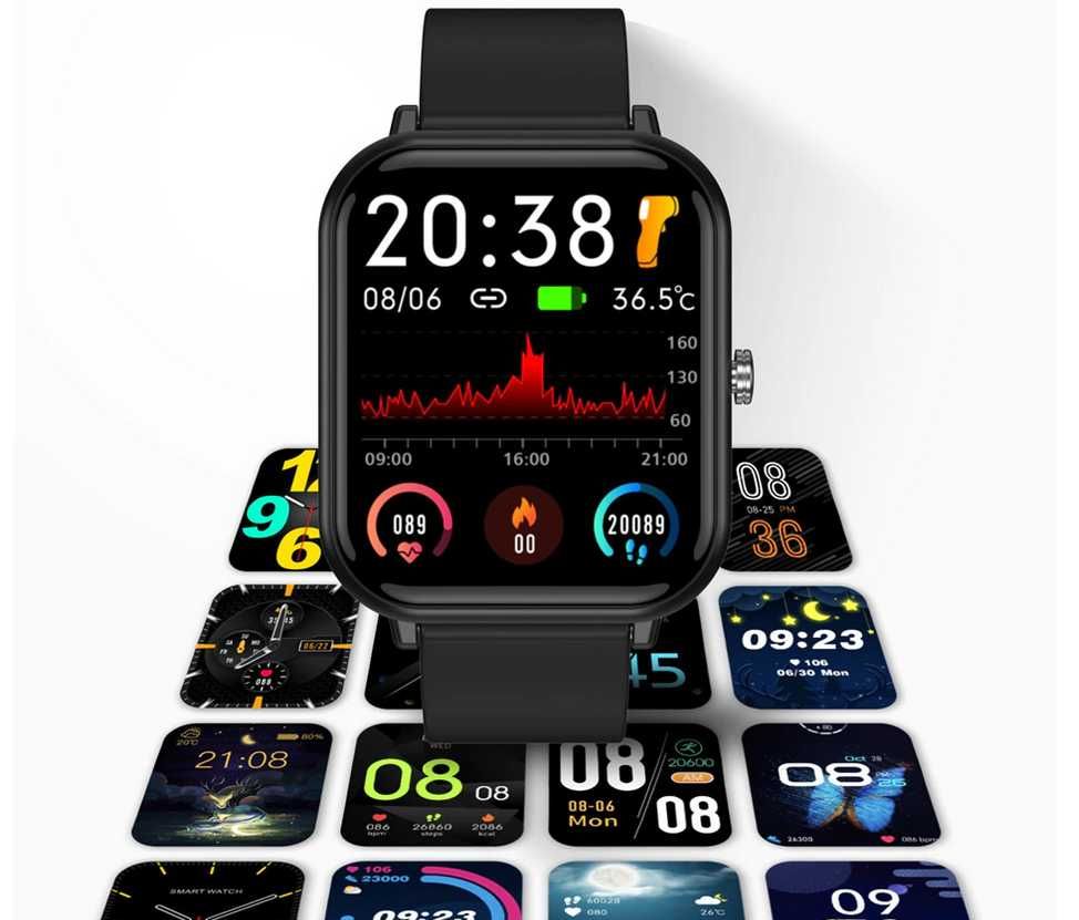Smartwatch Lige 2022 Q9 Pro cu functie termometru