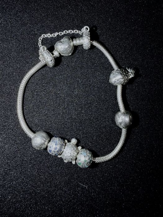 Vand bratara Pandora argint 925(6 charmuri)