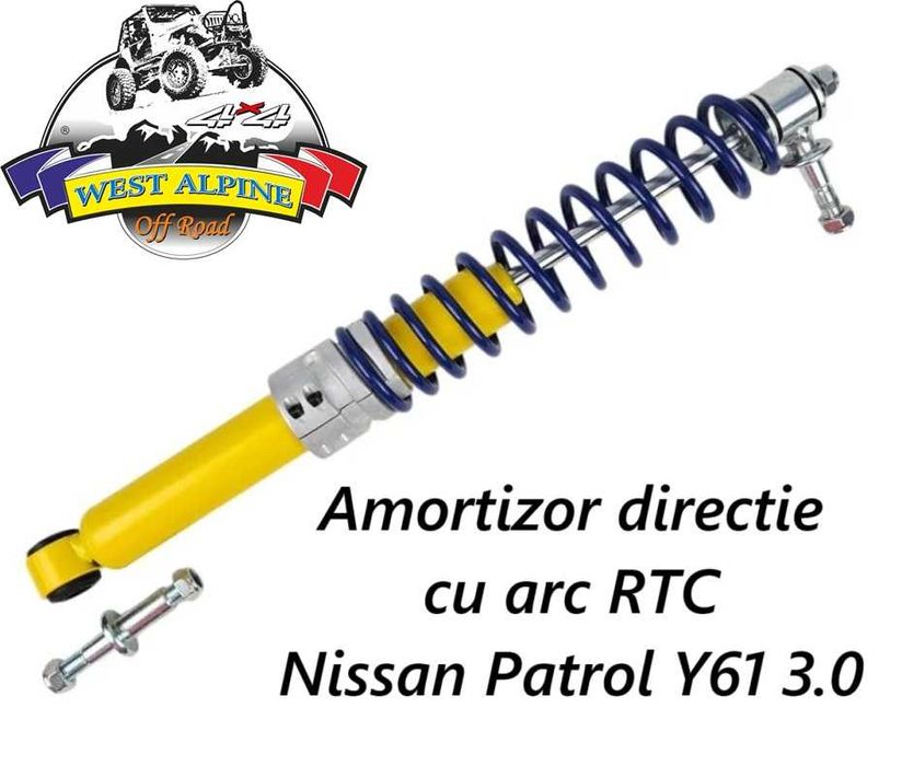 Amortizor directie Nissan Patrol Y61 3.0 - RTC CU ARC - offroad