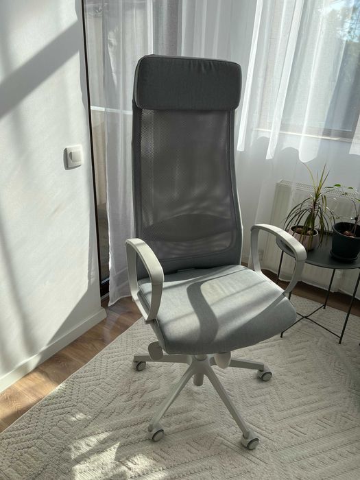 Scaun Rotativ de Birou Markus Ikea | Gri deschis