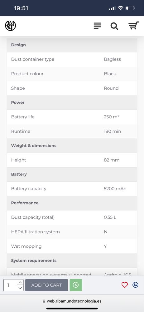 Xiaomi Mi Robot Vacuum-Mop 2 Pro+