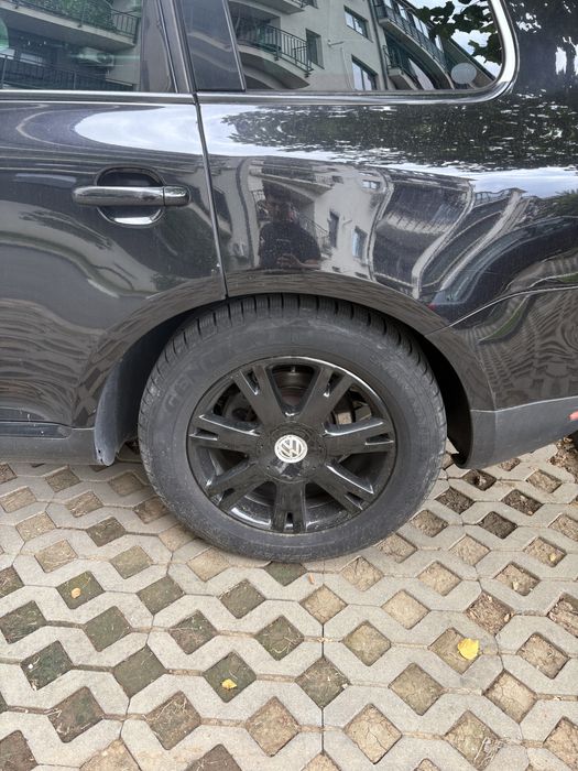 Jante 5x120 Touareg R5 R18 Cu cauciucuri de iarna