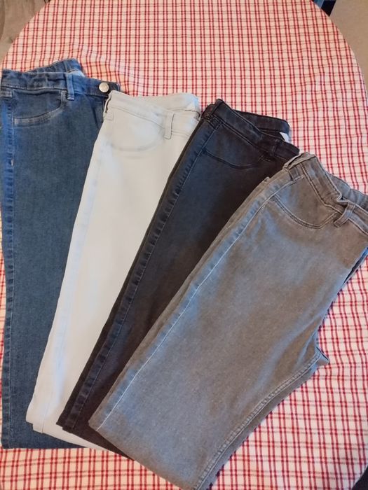 Дънки H&M лот 4 броя детски/дамски