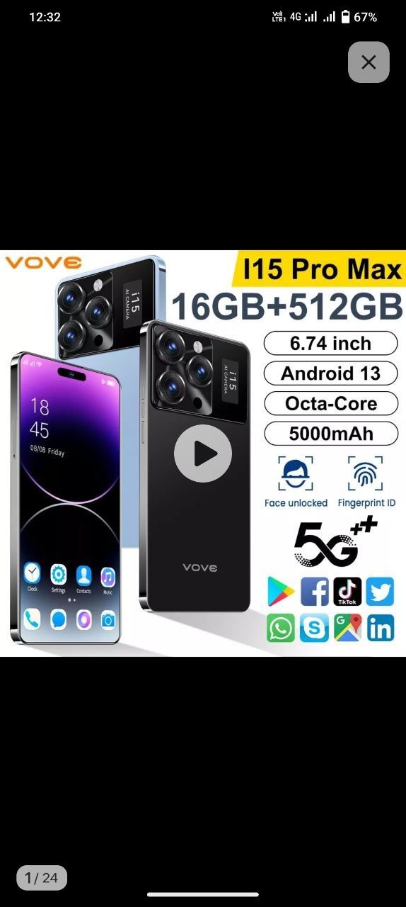 Vove i15 pro max