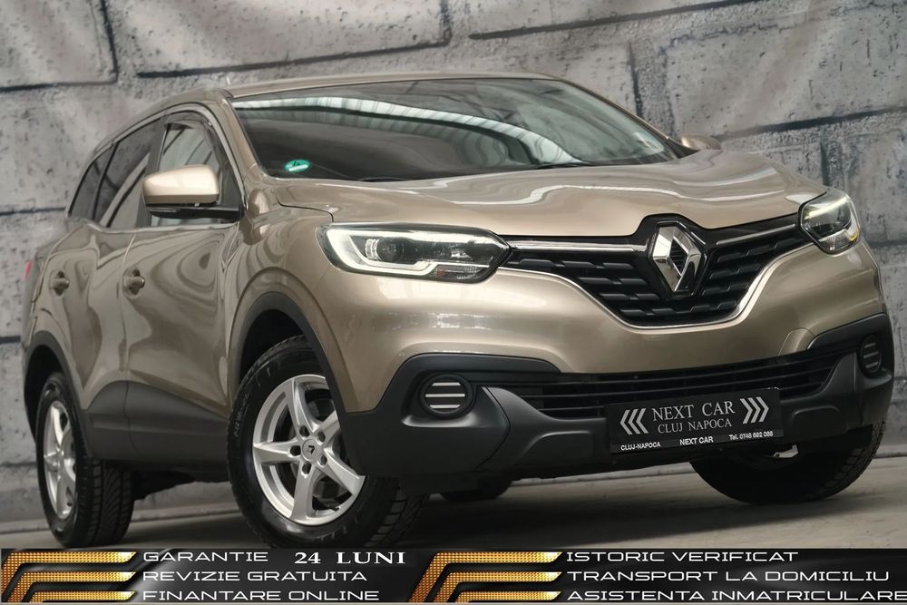 Renault Kadjar GARANTIE 24 LUNI*RATE*Revizie*130Cp*Navigatie*Xenon*Led*