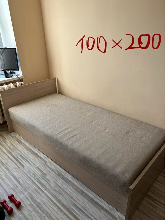 Кровать односпальная 100 на 200