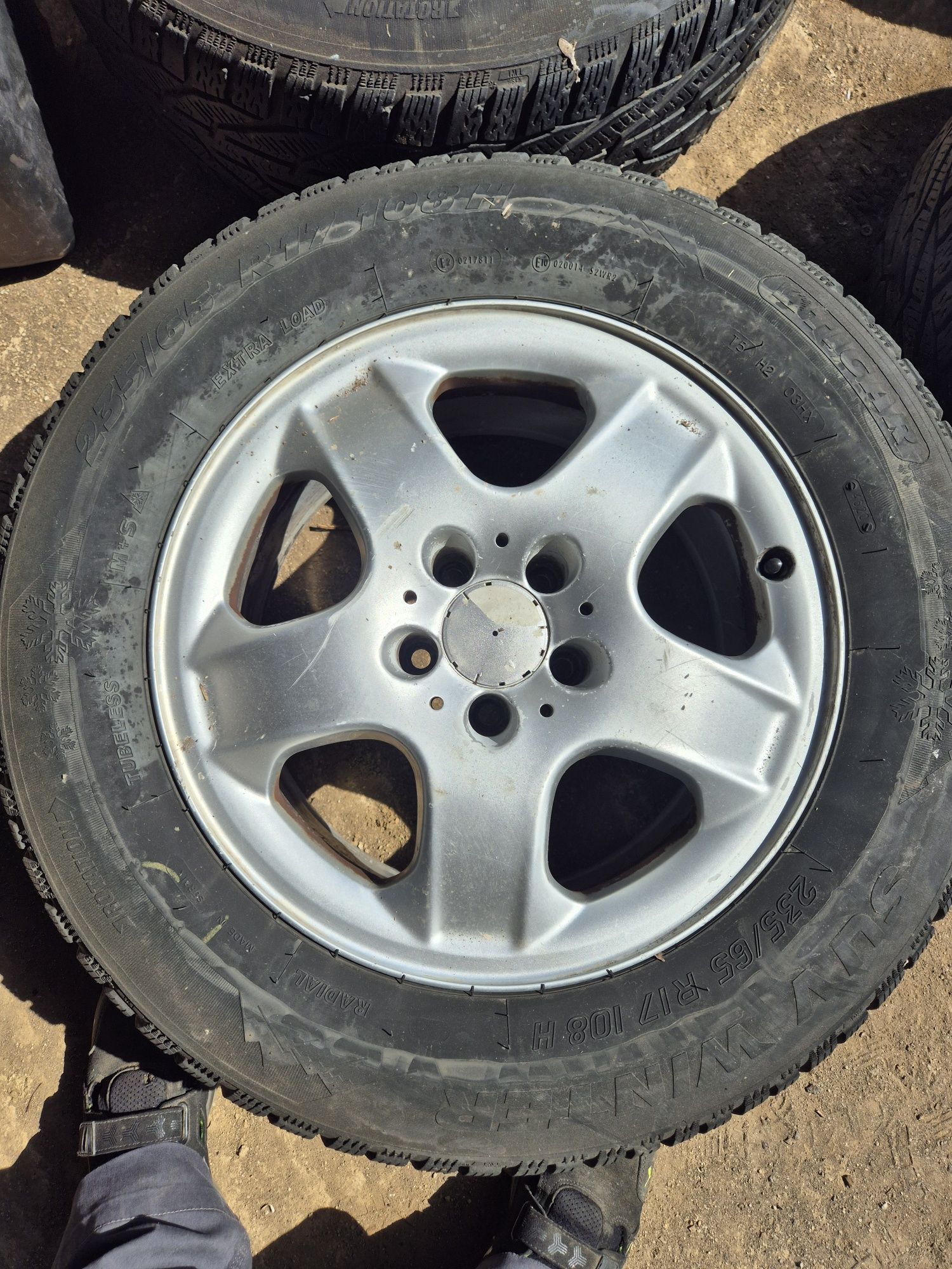 Джанти 17 с гуми за Mercedes ML