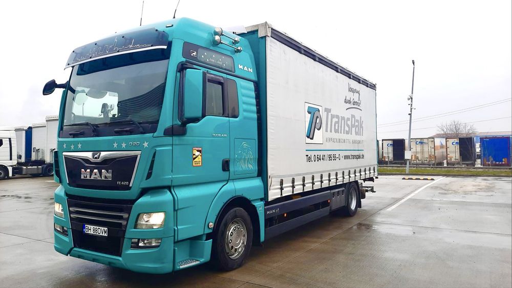Vand MAN TGX 18.420 XXL Mega cu lift