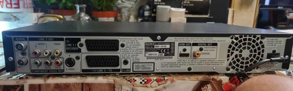Sony cdp-xe530(cd text),dvd/hdd recorder Sony rdr-at 105