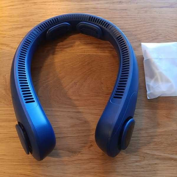 НОВ! Преносим USB вентилатор за врат, 5 скорости