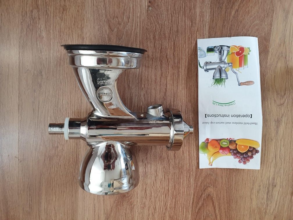 Storcator juicer manual fructe legume cu melc