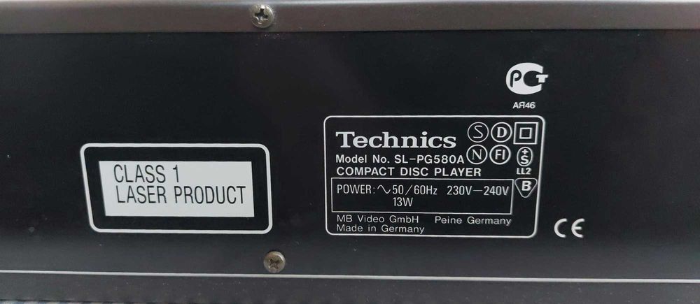Technics SL-PG580А