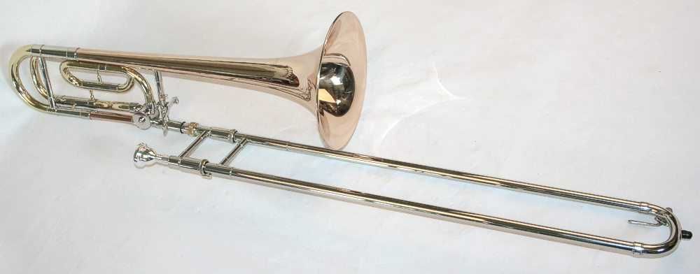 Trombon Konzert Bb/F Quartventil Goldmessing 215 Karl Glaser