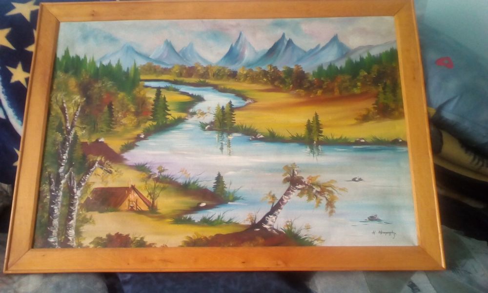 Tablou:Peisaj montan de H.Hrenovsky(108/76)