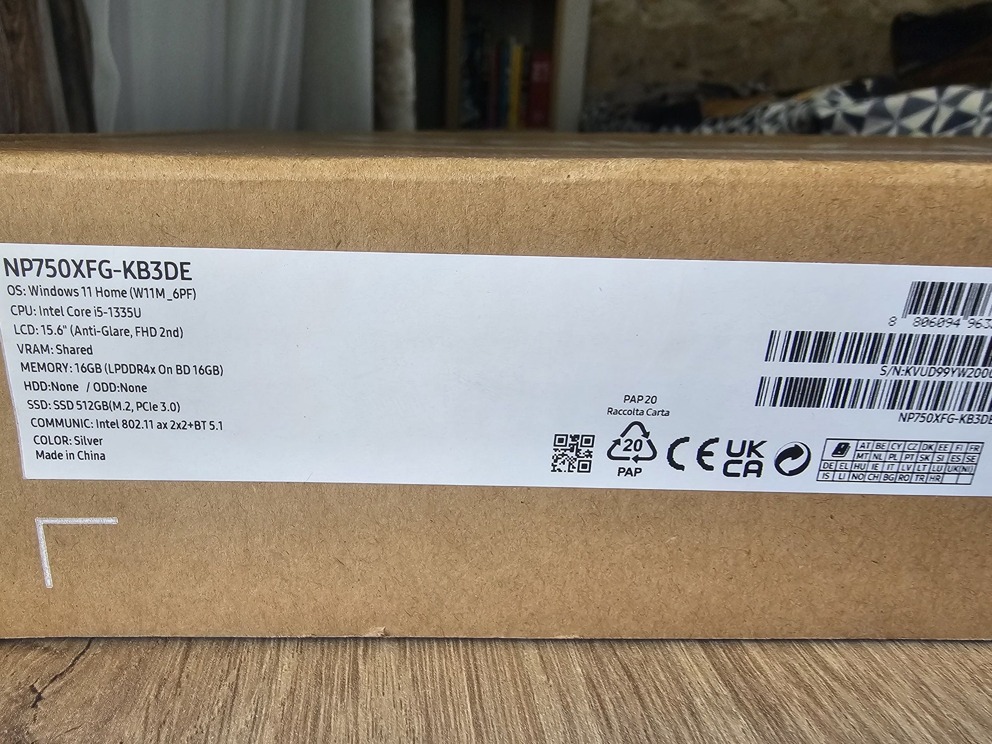 Samsung Galaxy Book3 15,6