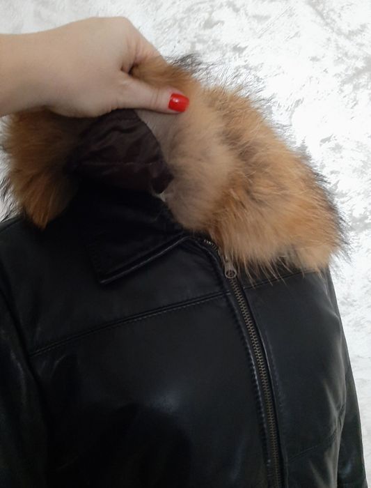 Geacă nouă piele naturală mărime 42.