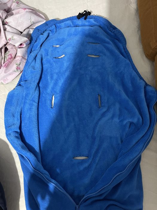 Зимно поларено чувалче за количка