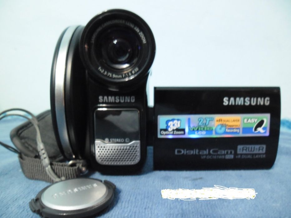 Camera video Samsung filmare mini DVD