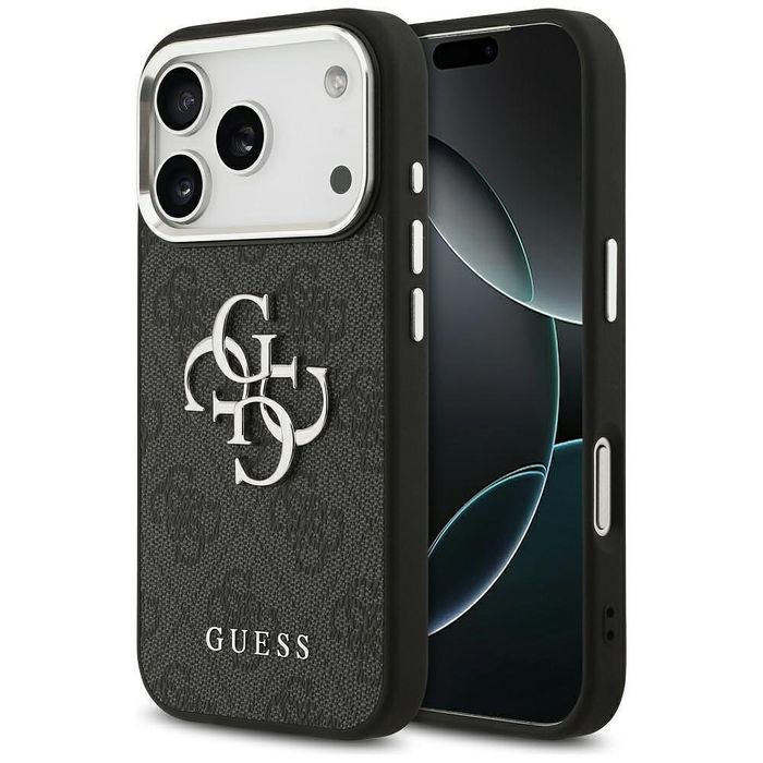 Калъф guess hardcase big 4g logo classic logo за iphone 17 pro в черен