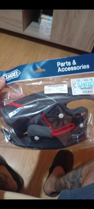 Shoei X Spirit 3 interior