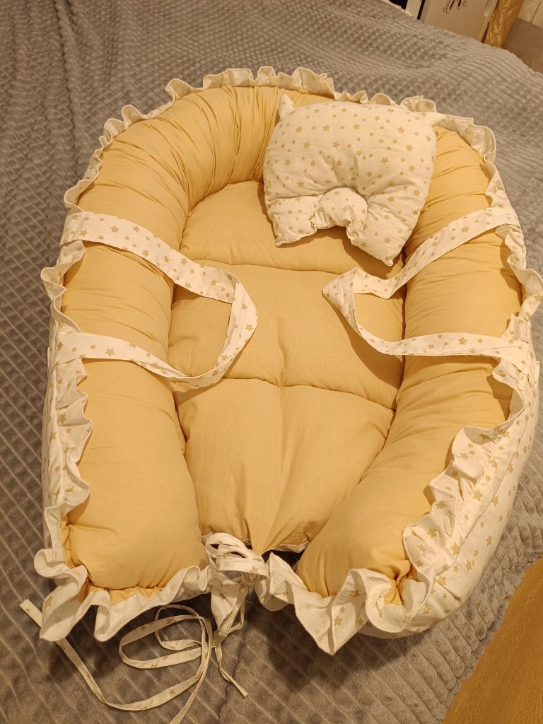 Babynest cu două fețe și pernă