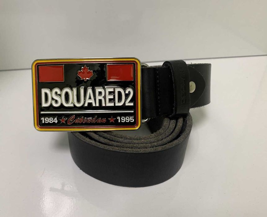 Нов колан на Dsquared D2 от естествена кожа дължина 115см