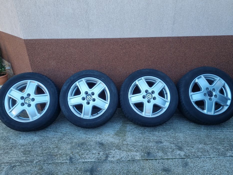 Jante R16 5x112 cu anvelope vară 215/55R16